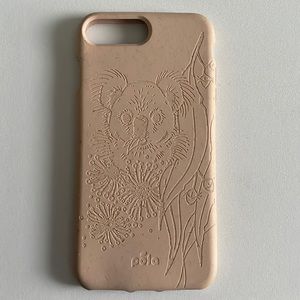 Koala Light Pink Pela iPhone 8+ Case